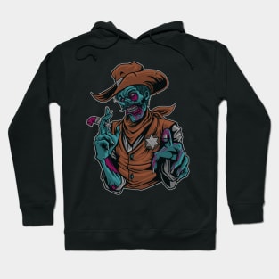 zombie sheriff Hoodie